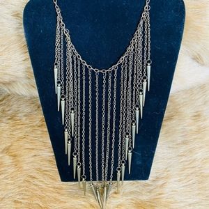 ⛓ Medieval Chains & Spikes Necklace